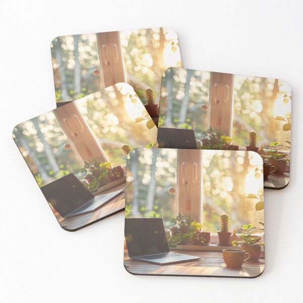 Item preview, Sunrise Workspace Tranquility designed and sold by palmyst.