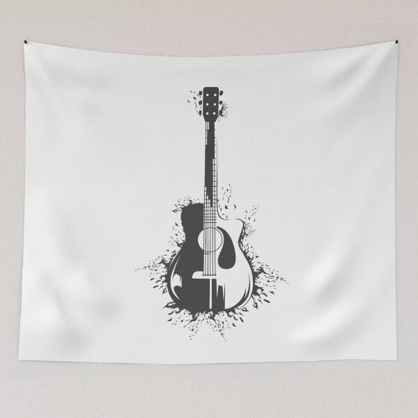 Item preview, Musician Guitarist Music Guitar Player Musician Passion Symbol Logo designed and sold by AndreMi.