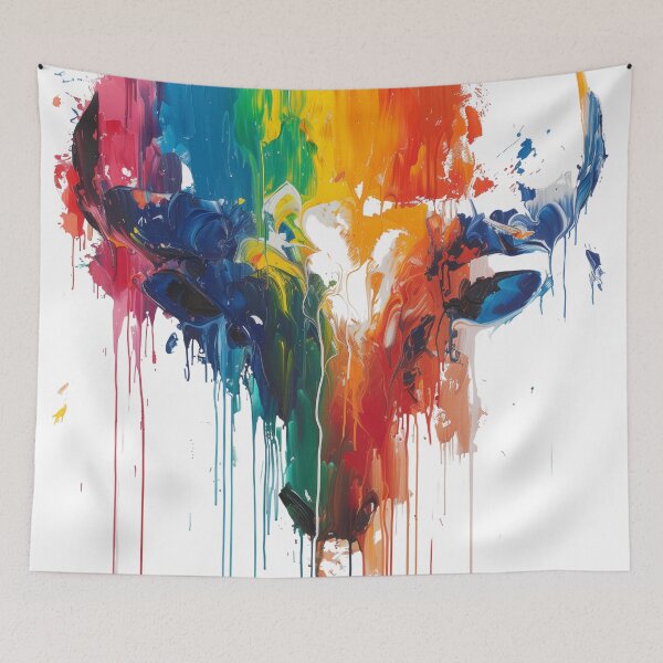 Item preview, Vibrant Bull's Spirit designed and sold by palmyst.