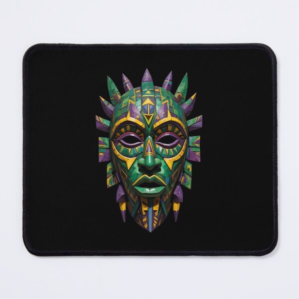 Item preview, An Abstract Cubism-Inspired Design Depicting An Ancient African Mask designed and sold by Adelberton.