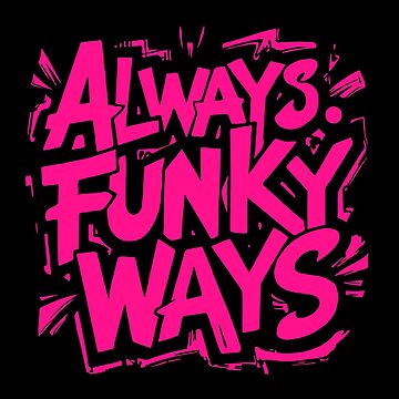 Imagen de la obra Always Funky Ways AFW-002 Urban Pink de Soketes