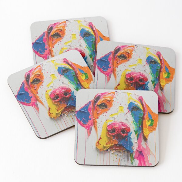 Item preview, Colorful Canine Expression designed and sold by palmyst.