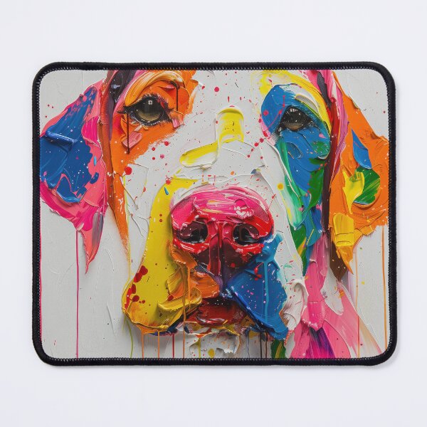 Item preview, Colorful Canine Expression designed and sold by palmyst.