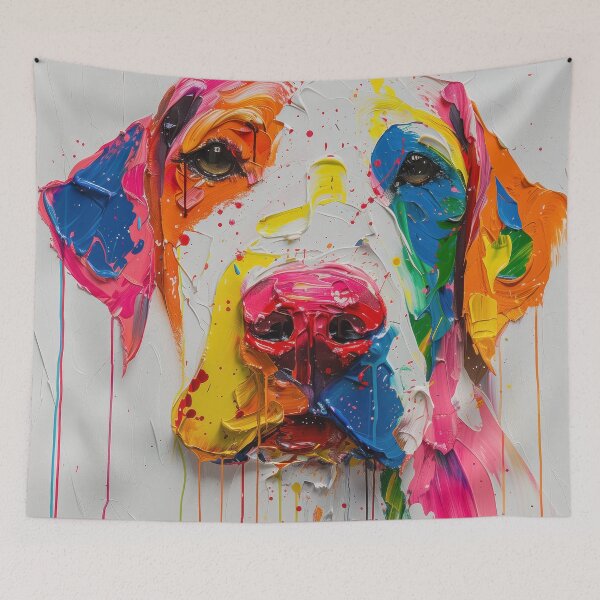 Item preview, Colorful Canine Expression designed and sold by palmyst.