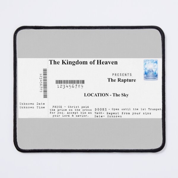 Item preview, fake rapture ticket designed and sold by JonathanR1994.