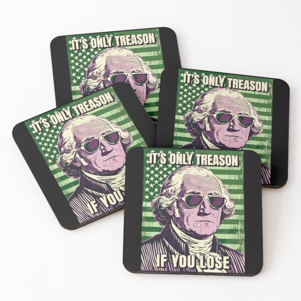 Item preview, It's Only Treason If You Lose - George Washington designed and sold by ValentinaHramov.