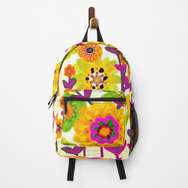 Item preview, Floodle pineapple yellow grid bunch designed and sold by bekki smith.