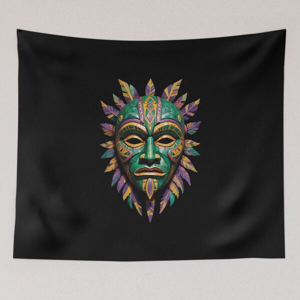 Item preview, An Abstract Cubism-Inspired Design Depicting An Ancient African Mask designed and sold by Adelberton.