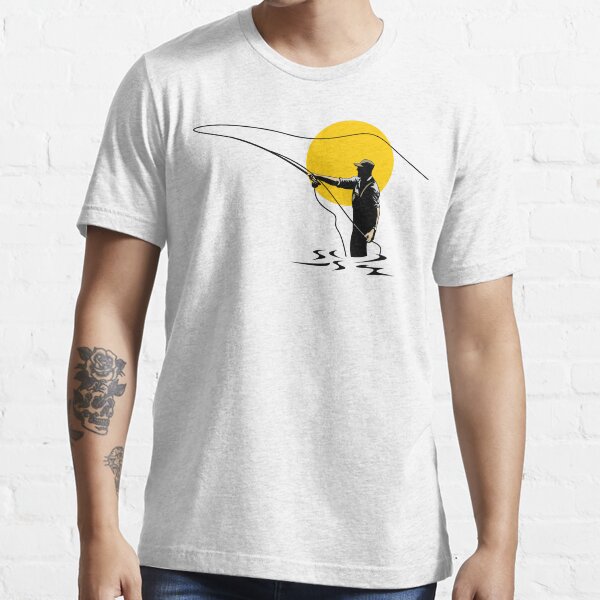 Vista previa del artículo con la obra «Pesca con mosca: regalo para el pescador», diseñado y vendido por MintedFresh.