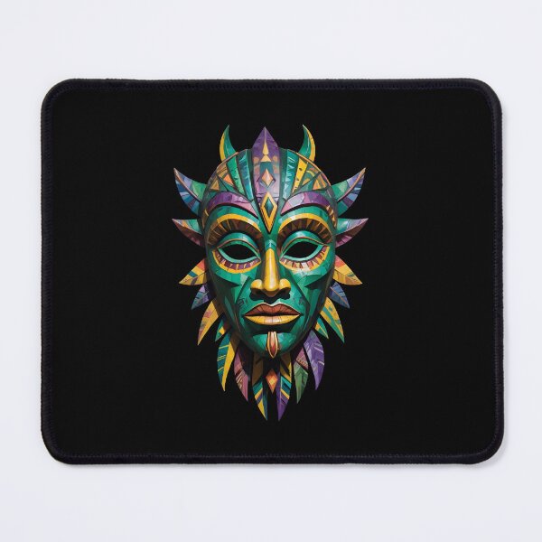 Item preview, An Abstract Cubism-Inspired Design Depicting An Ancient African Mask designed and sold by Adelberton.