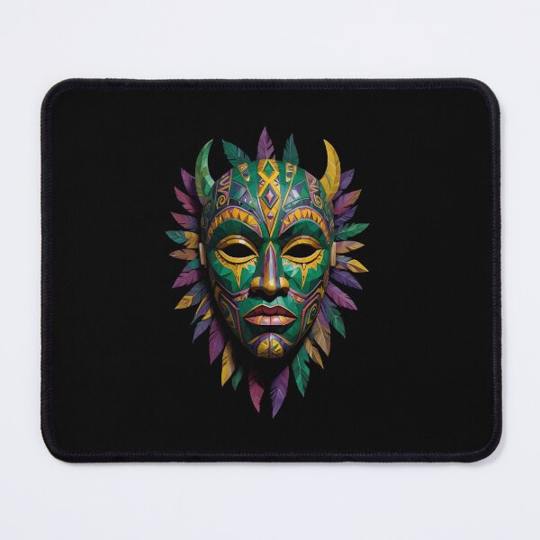 Item preview, An Abstract Cubism-Inspired Design Depicting An Ancient African Mask designed and sold by Adelberton.