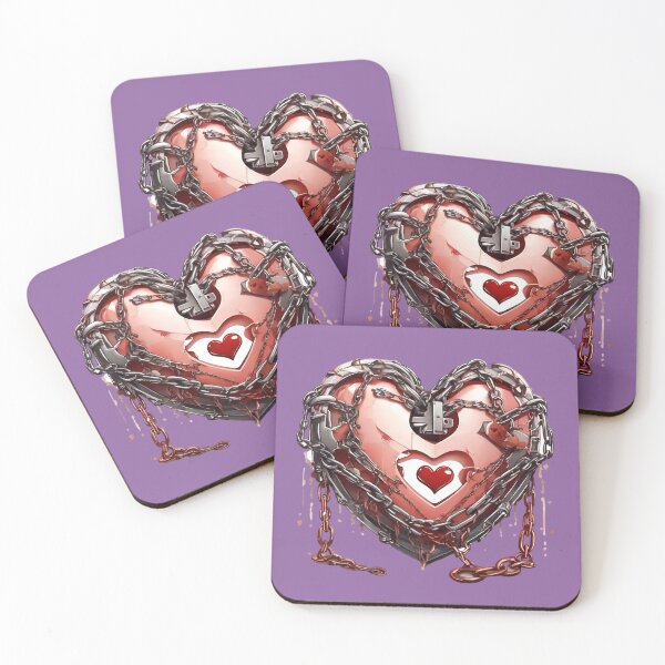 Item preview, Chain Locked Heart  designed and sold by Digiheart.
