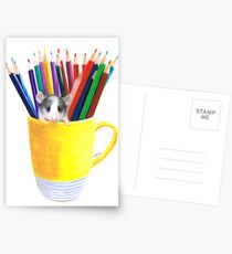 The Art Student Postcards
