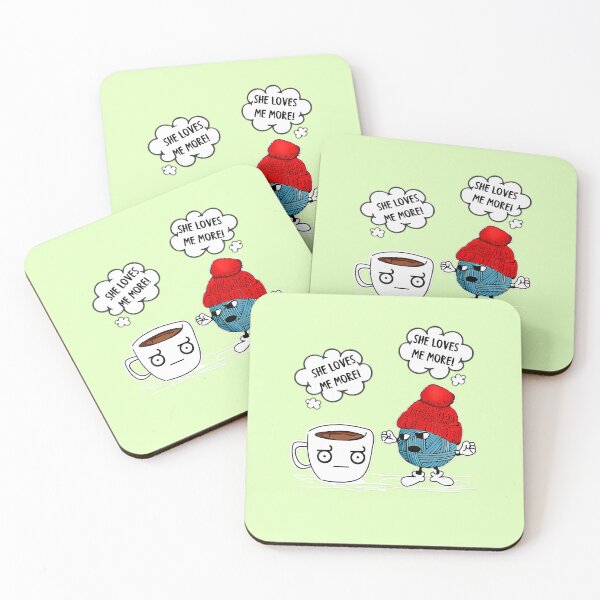 Item preview, She loves me more!  designed and sold by wesdesignshop.
