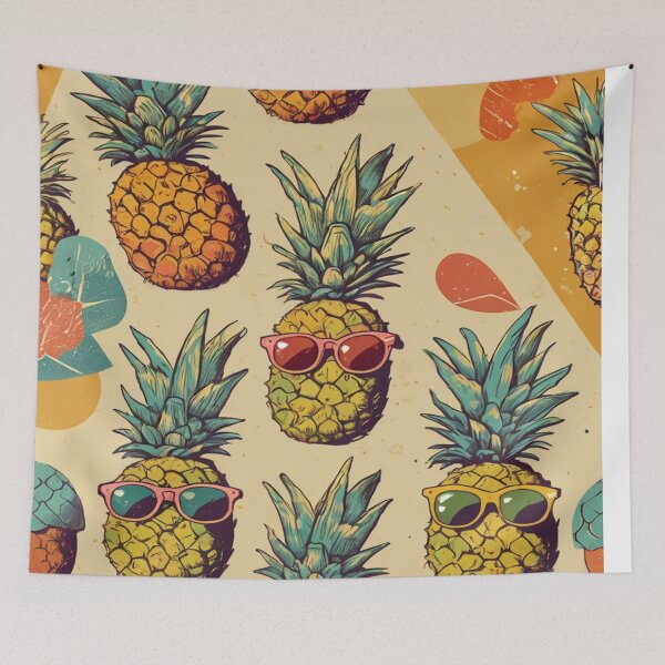 Item preview, Pineapple Fun - Pineapples Wearing Sunglasses designed and sold by Chonguissa Fashion.