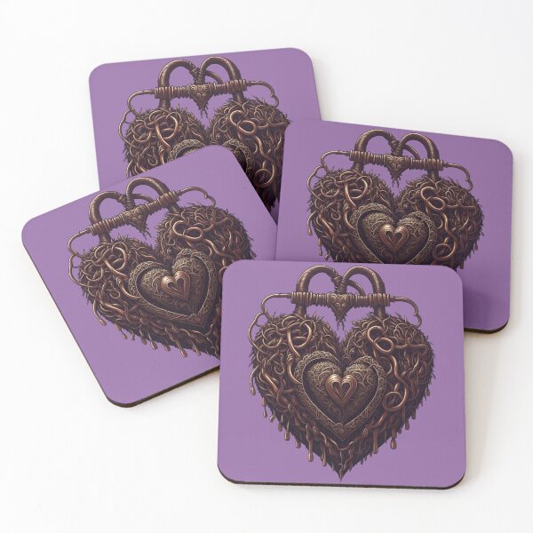 Item preview, Chain Locked Heart  designed and sold by Digiheart.