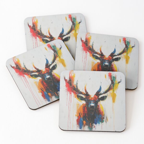 Item preview, Majestic Colorful Stag designed and sold by palmyst.