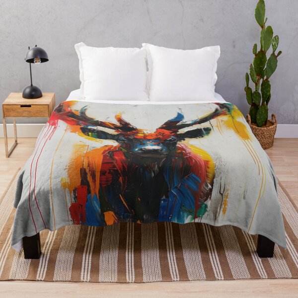 Item preview, Majestic Colorful Stag designed and sold by palmyst.
