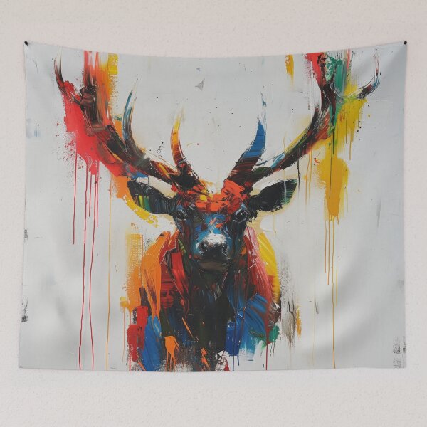 Item preview, Majestic Colorful Stag designed and sold by palmyst.