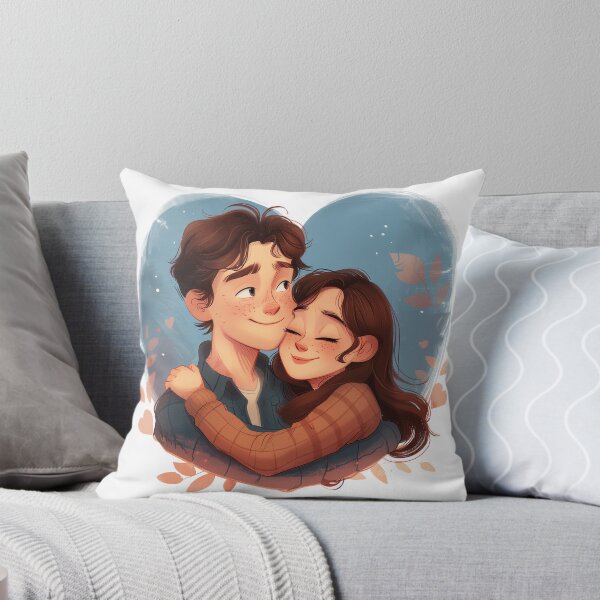 Item preview, Couple Hugging In Watercolor designed and sold by New-School-Wave.