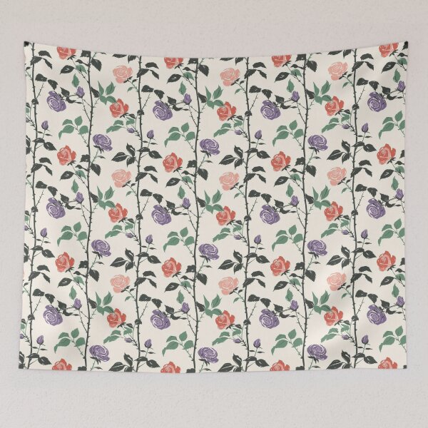Item preview, Beautiful and colorful roses with sharp thorns. designed and sold by Icon-Network.