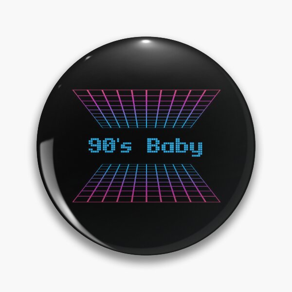 Item preview, Retro Neon Blue - 90's Baby  designed and sold by Weknes.