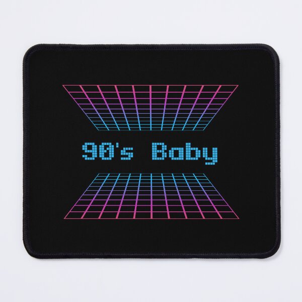 Item preview, Retro Neon Blue - 90's Baby designed and sold by Weknes.