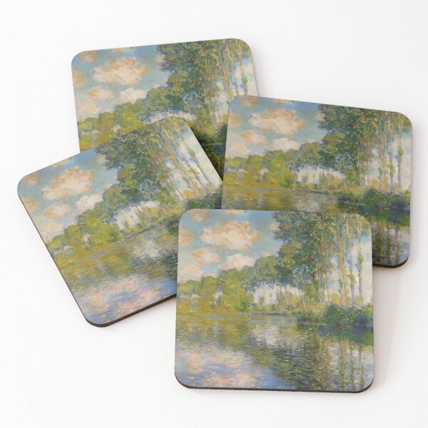 Item preview, Claude Monet - Poplars On The Banks Of The River Epte - 1891 designed and sold by dottyshai.