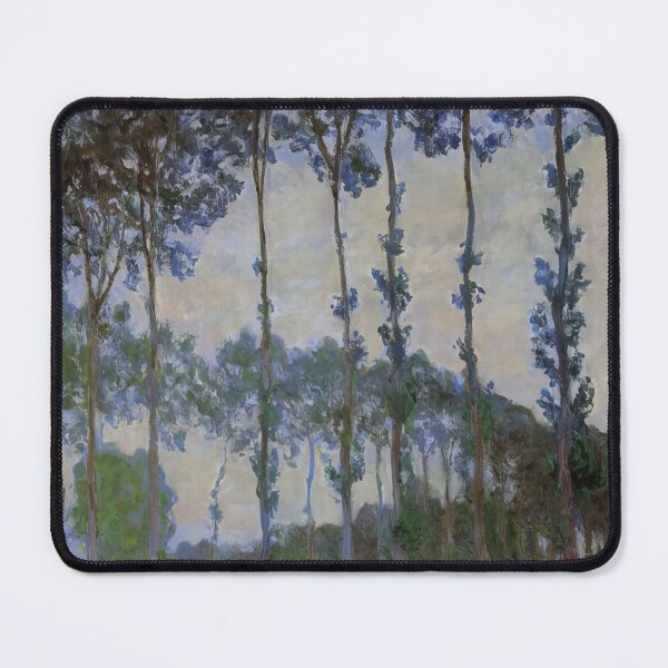 Item preview, Claude Monet - Poplars on the Banks of the River Epte, Overcast Weather - 1891 designed and sold by dottyshai.