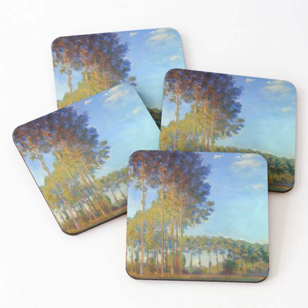 Item preview, Claude Monet - Poplars on the Banks of the River Epte, Seen from the Marsh - 1892 designed and sold by dottyshai.