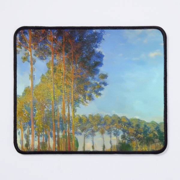 Item preview, Claude Monet - Poplars on the Banks of the River Epte, Seen from the Marsh - 1892 designed and sold by dottyshai.