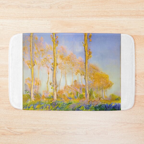 Item preview, Claude Monet - Poplars, Autumn, Pink Effect - 1891 designed and sold by dottyshai.
