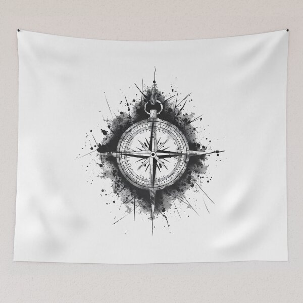 Item preview, Grafitti Compass designed and sold by Angry Swan Designs.