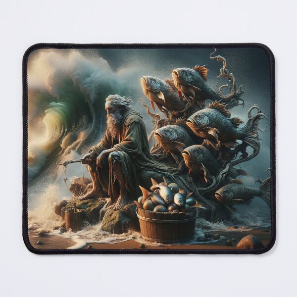 Item preview, Old Fisherman designed and sold by M-Y-A-R-T-.