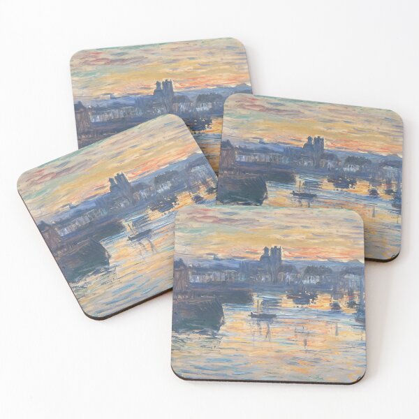 Item preview, Claude Monet - Port of Dieppe, Evening - 1882 designed and sold by dottyshai.