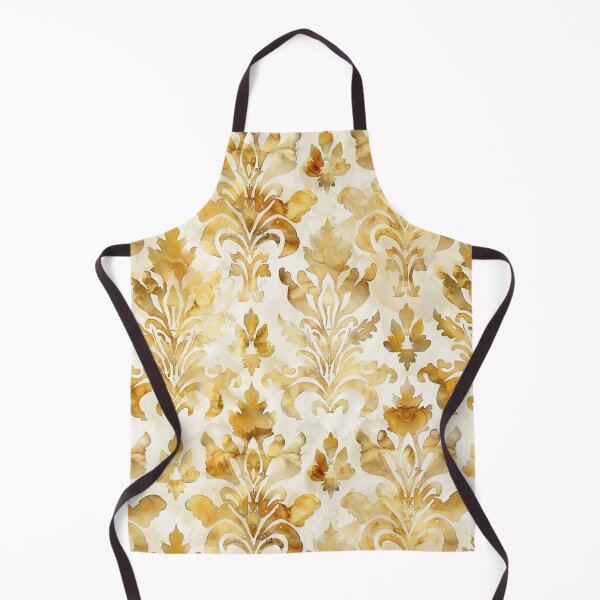 Item preview, SUNLIT SYMPHONY Watercolor Damask designed and sold by Frenchifique.