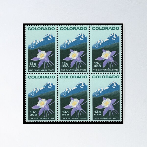 Item preview, US Stamp #1711 - Colorado Statehood designed and sold by WexStudios.