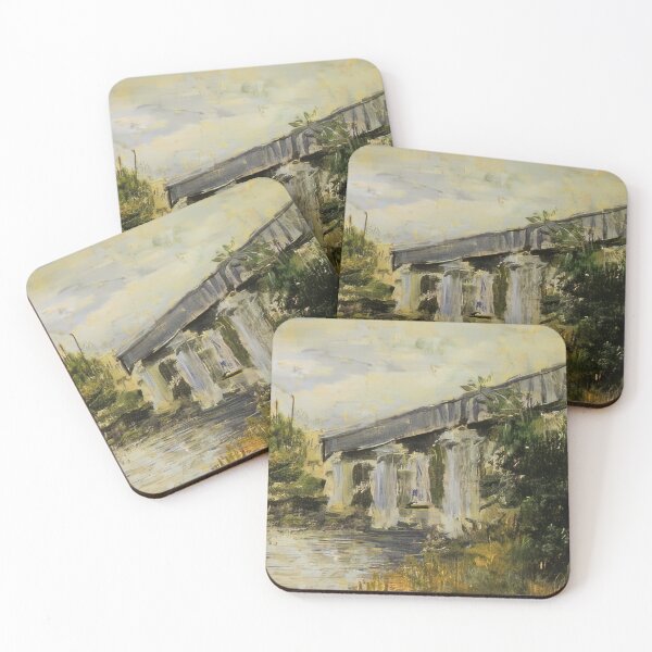Item preview, Claude Monet - Railway Bridge at Argenteuil - 1874 designed and sold by dottyshai.