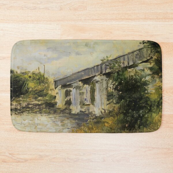 Item preview, Claude Monet - Railway Bridge at Argenteuil - 1874 designed and sold by dottyshai.