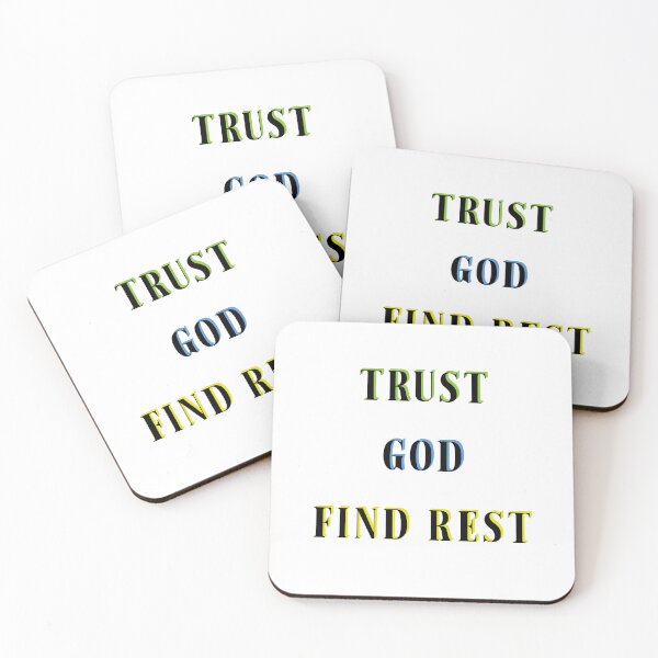 Item preview, TRUST GOD FIND REST designed and sold by BenO63.