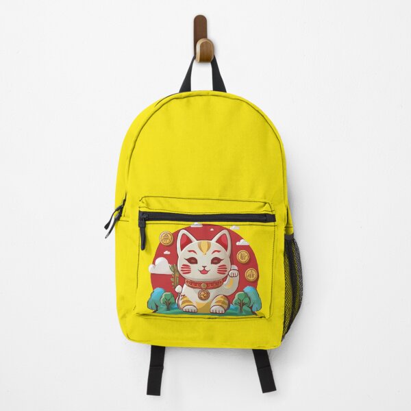 Item preview, Graphic cartoon of Japanese lucky cat name neko.  designed and sold by PhotoSticker-YY.
