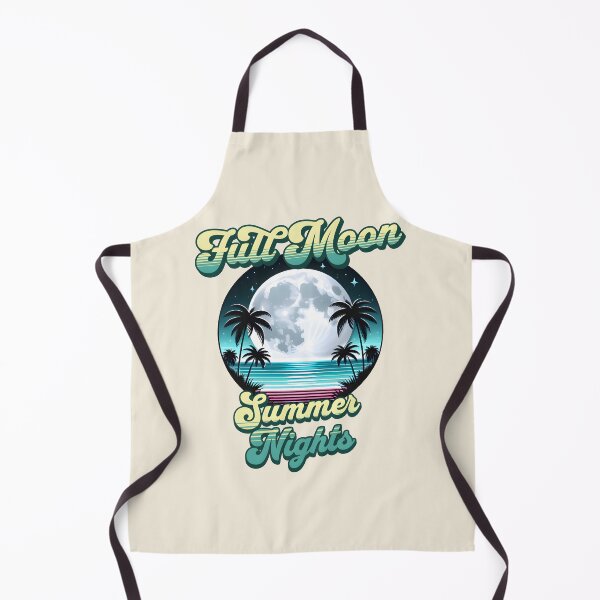 Item preview, Summer Nights Under the Full Moon (Retro Style) designed and sold by Nabucodonoshop.