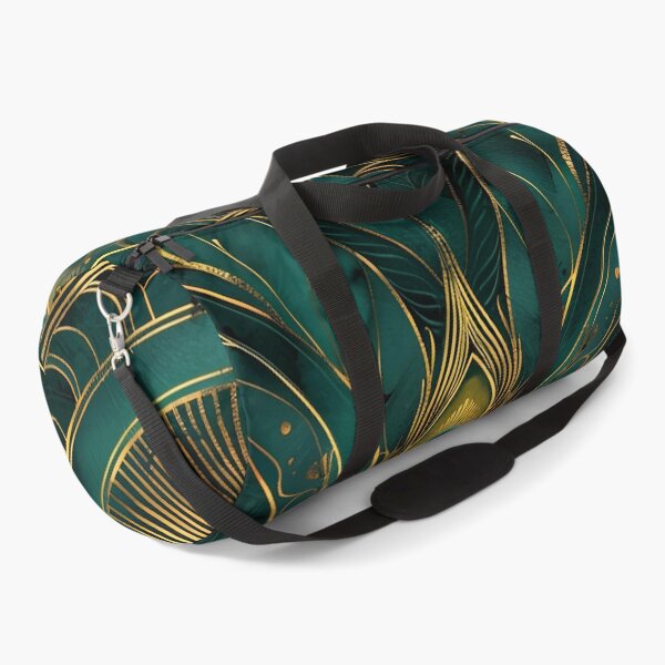 Item preview, Teal Gold Vintage 1920s Style, Luxurious Aesthetic, Glamour Dark Green Gold designed and sold by Vic Torys ☆.