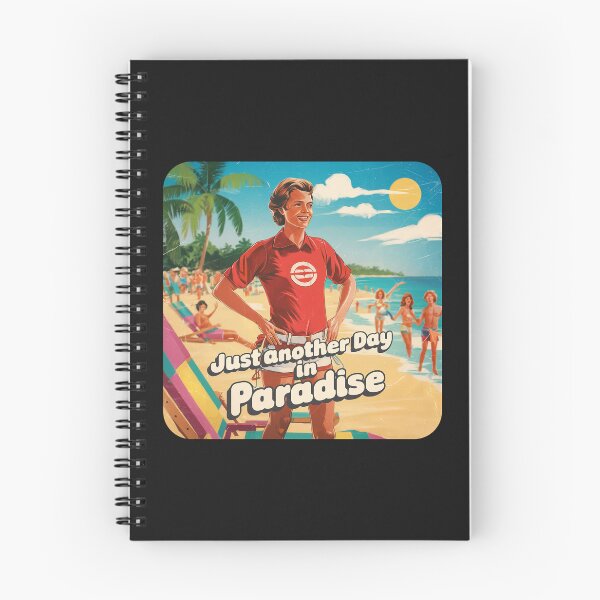 Item preview,  Vintage ''Just another day in Paradise'' Life Guard Mom / Sister T-Shirt designed and sold by Witty Shirts.