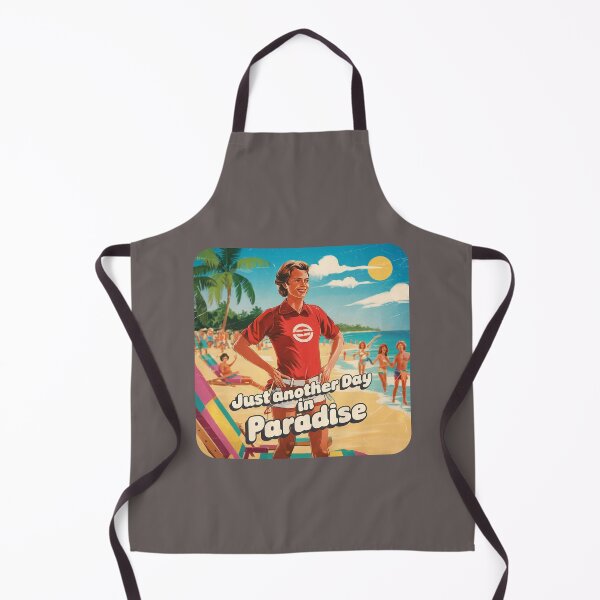 Item preview, Vintage ''Just another day in Paradise'' Life Guard Mom / Sister T-Shirt designed and sold by Witty Shirts.