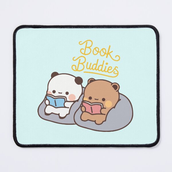 Item preview, Book Buddies | Bubu and Dudu Cute Panda and Bear Design | Kawaii Reading Art | Adorable Friendship Illustration designed and sold by FEBRICAST.