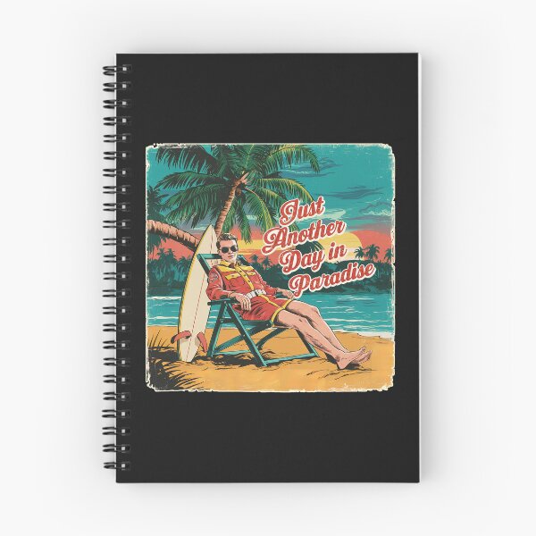 Item preview,  Vintage ''Just Another day in Paradise'' Life Guard Dad / Brother T-Shirt designed and sold by Witty Shirts.