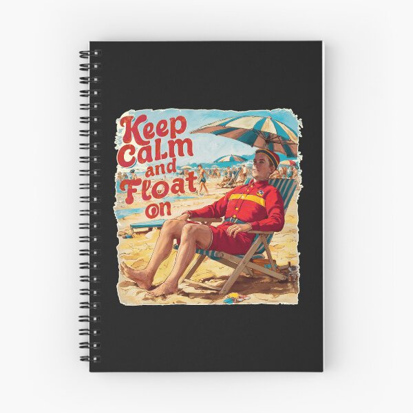 Item preview,  Vintage ''Keep Calm and Float On'' Life Guard T-Shirt designed and sold by Witty Shirts.
