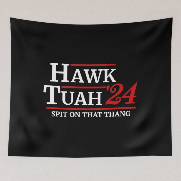Item preview, Hawk Tuah Spit On That Thang Retro US Election designed and sold by thadghtbad.