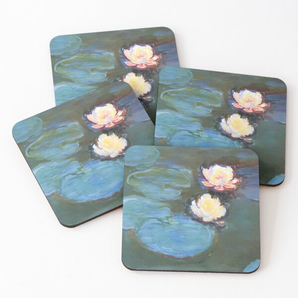 Item preview, Claude Monet - Reflets de nuages sur l'étang aux nénuphars - 1899 designed and sold by dottyshai.